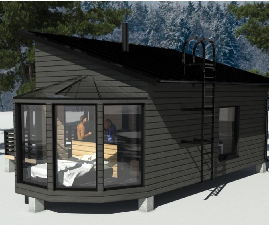 Hotel Napapiirin Jaervilomat Luukonniemi Exteriér fotografie